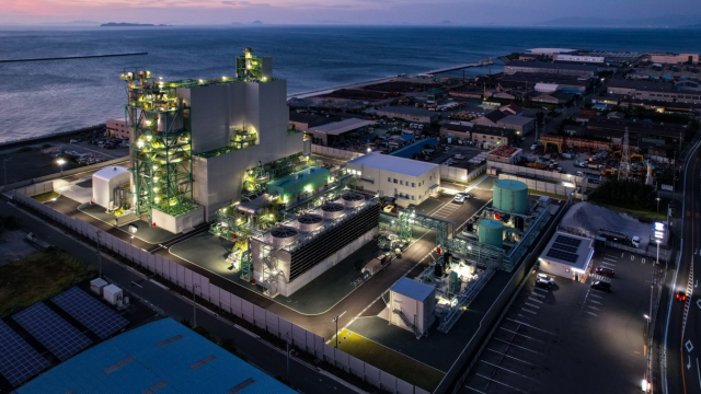 八峰風力発電所 外観写真
